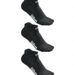 جوراب زنانه ویلسون | Wilson W Black No Show Sock 3 PR PK