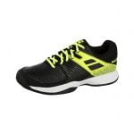 کفش تنیس مردانه بابولات | Pulsion All Court Black/Fluo Aero