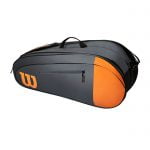 ساک تنیس ویلسون | Team 6 Pack Gray/Orange