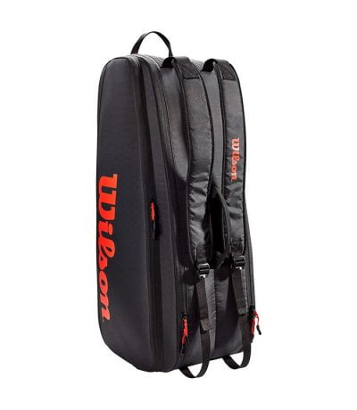 ساک تنیس ویلسون | Tour 6 Pack Red/Black