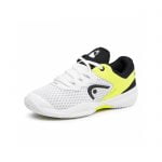 کفش تنیس بچه‌گانه هد | Junior Sprint 3.0 White/Neon Yellow
