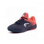 کفش تنیس بچه‌گانه هد | Junior Sprint 3.0 Midnight Navy/Neon Red