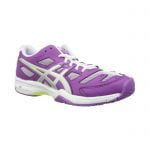 کفش تنیس زنانه اسیکس | Gel Solution Slam 2 Women's Grape/Lightning White
