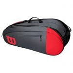 ساک تنیس ویلسون | Team 6 Pack Red/Grey