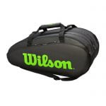 ساک تنیس ویلسون | Tour 3 Comp Black/Green