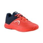 کفش تنیس بچه‌گانه هد | Revolt Pro 4.0 Junior Blueberry/Coral