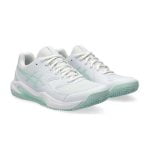 کفش تنیس زنانه اسیکس | Gel Dedicate 8 Clay White/Pale Blue