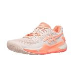 کفش تنیس زنانه اسیکس | Gel Resolution 9 AC Pearl Pink/Coral