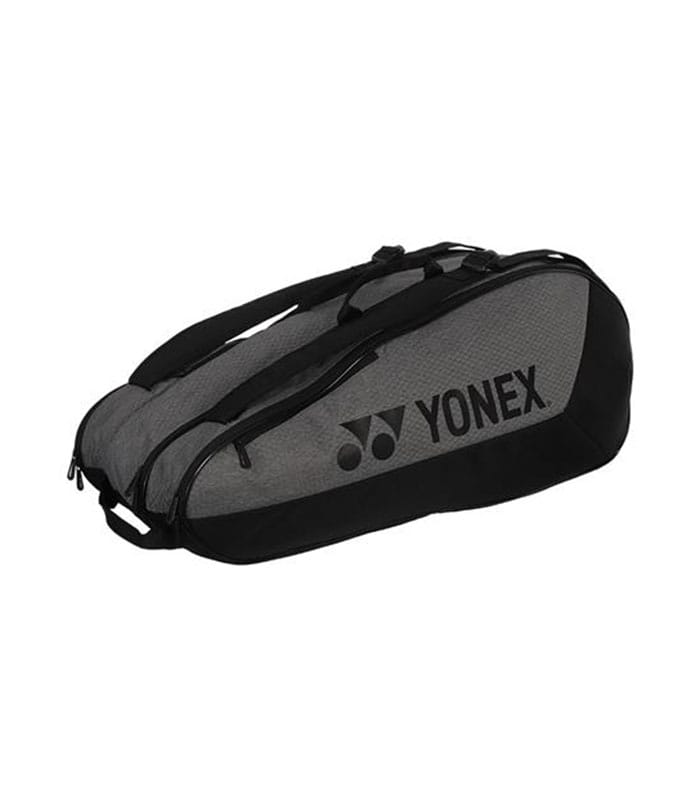 yonexteamracquetbag9pcsgrayblack ساک تنیس یونکس | Team Racquet Bag 9 Pcs Gray/Black - Image 1