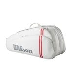 ساک تنیس ویلسون | Tour Racket Bag 12 Pack Off White
