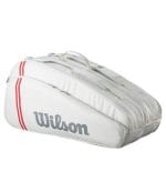 ساک تنیس ویلسون | Tour Racket Bag 12 Pack Off White