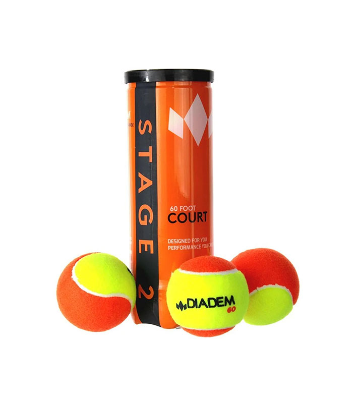 توپ تنیس دایادم | Diadem Stage 2 Orange Ball توپ تنیس دایادم | Diadem Stage 2 Orange Ball
