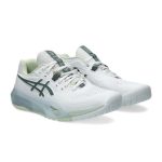 کفش تنیس زنانه اسیکس | Gel Resolution X AC White/Monument Blue