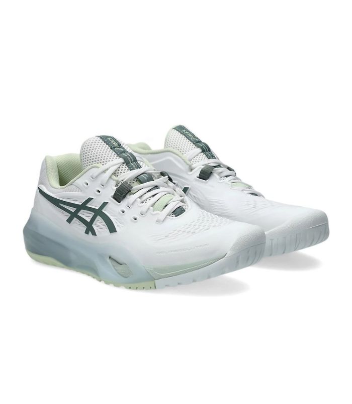 resolutionxwhitemonumentblue کفش تنیس زنانه اسیکس | Gel Resolution X AC White/Monument Blue