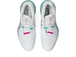 کفش تنیس مردانه اسیکس | Gel Resolution X Wide AC White/Aurora Green