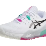 کفش تنیس مردانه اسیکس | Gel Resolution X Wide AC White/Aurora Green